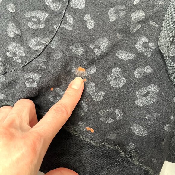 Cheetah Print Shorts Size Small Lounge Pants Festival Handmade Animal Leopard S - Picture 9 of 14